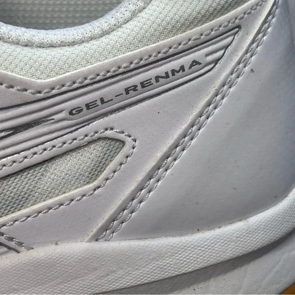 Asics Womens Gel Renma 1072A073 White Pickleball Running Shoes Sneakers Sz 9.5 - Picture 7 of 16